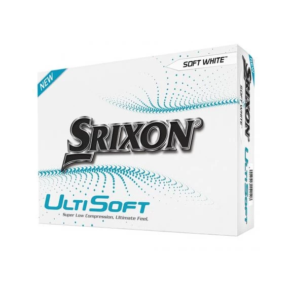 Bolas Golf Srixon Ultisoft White 3 Bolas Golf Srixon Ultisoft White