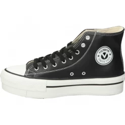 Botas Victoria Plataforma Piel Negro Mujer -Activa Tienda botas victoria plataforma piel negro mujer 2