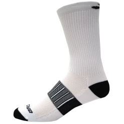 Calcetines Running Brooks Ghost Midweight Crew 2pk Blanco