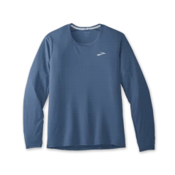 Camiseta Brooks Atmosphere Long Sleeve Azul Hombre