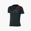 Camiseta Mizuno Core Graphic Negro Hombre -Activa Tienda camiseta mizuno core graphic negro hombre