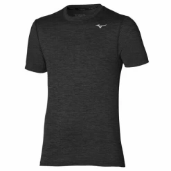 Camiseta Mizuno Impulse Core Tee Negro Hombre