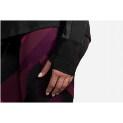 Camiseta Running Brooks Dash 1/2 Cremallera Negra Mujer -Activa Tienda camiseta running brooks dash 12 cremallera negra mujer 2