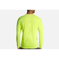 Camiseta Running Brooks Distance Nightlife Amarilla Hombre -Activa Tienda camiseta running brooks distance nightlife amarilla hombre 2