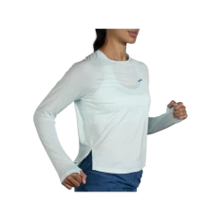 Camiseta Running Brooks Sprint Free Celeste Mujer -Activa Tienda camiseta running brooks sprint free celeste mujer 2