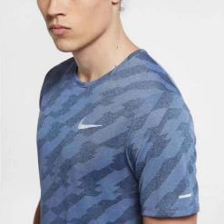 Camiseta Running Nike Dri Fit Miller Future Fast Azul -Activa Tienda camiseta running nike dri fit miller future fast azul 2