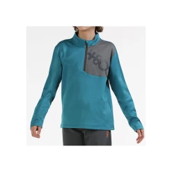 Camiseta Tecnica +8000 Umero Azul Junior