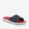 Chanclas Coqui Melker Azul Marino Rojo Hombre -Activa Tienda chanclas coqui melker azul marino rojo hombre