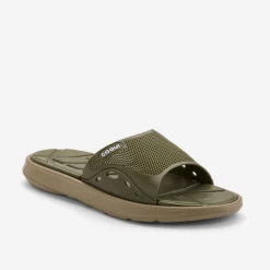 Chanclas Coqui Melker Verde Beige Hombre