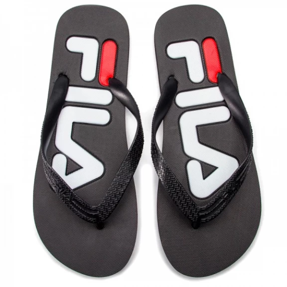 Chanclas Fila Troy Slipper Negro Blanco Hombre 5 Chanclas Fila Troy Slipper Negro Blanco Hombre - Imagen 3