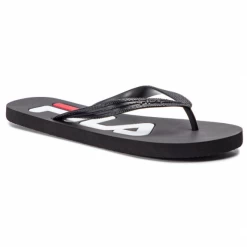 Chanclas Fila Troy Slipper Negro Blanco Hombre