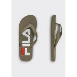 Chanclas Fila Troy Slipper Oliva Hombre -Activa Tienda chanclas fila troy slipper oliva hombre 4