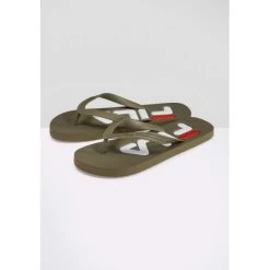 Chanclas Fila Troy Slipper Oliva Hombre -Activa Tienda chanclas fila troy slipper oliva hombre 5