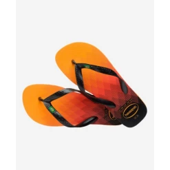Chanclas Havaianas Brasil Fresh Naranja Negro Unisex -Activa Tienda chanclas havaianas brasil fresh naranja negro unisex 3