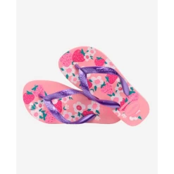 Chanclas Havaianas Flores Rosa Niños -Activa Tienda chanclas havaianas flores rosa ninos 3