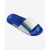 Chanclas Havaianas Slide Brasil Azul Blanco Hombre -Activa Tienda chanclas havaianas slide brasil azul blanco hombre