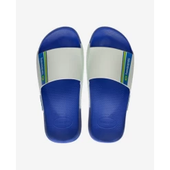 Chanclas Havaianas Slide Brasil Azul Blanco Hombre -Activa Tienda chanclas havaianas slide brasil azul blanco hombre 3