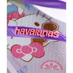 Chanclas Havaianas Slim Hello Kitty Lila Niños -Activa Tienda chanclas havaianas slim hello kitty lila ninos 4