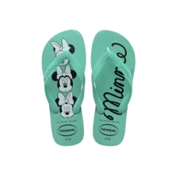 Chanclas Havaianas Top Disney Minnie Verde Mujer