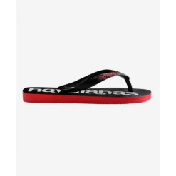 Chanclas Havaianas Top Logomania 2 Negro Rojo Unisex -Activa Tienda chanclas havaianas top logomania 2 negro rojo unisex 2