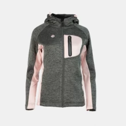 Chaqueta Polar Izas Humbo Gris Mujer