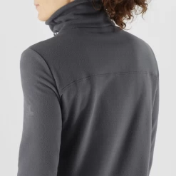 Chaqueta Salomon Essential Cosy Fleece FZ Gris Mujer -Activa Tienda chaqueta salomon essential cosy fleece fz gris mujer 3
