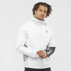 Chaqueta Trail Running Salomon Bonatti Wp Blanco Hombre -Activa Tienda chaqueta trail running salomon bonatti wp blanco hombre 7