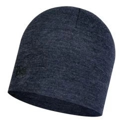 Gorro Lana Buff Midweight Meroino Wool Azul Noche