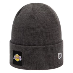 Gorro Lana New Era Team Cuff Lakers Gris