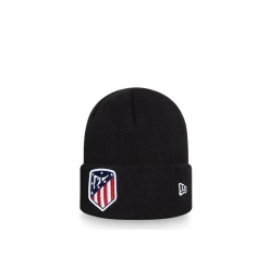 Gorro Lana New Era Team Logo Cuff Atlético Madrid Negro