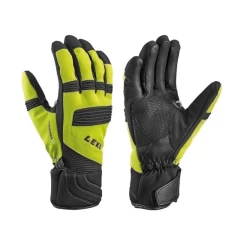 Guantes Esquí Leki Elements Palladium S Lime Black Hombre