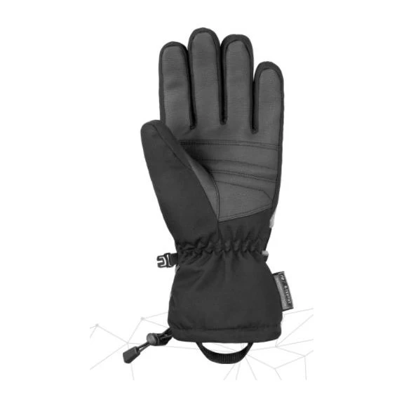 Guantes Esquí Reusch Demi R-Tex Negro Gris Mujer 5 Guantes Esquí Reusch Demi R-Tex Negro Gris Mujer - Imagen 3