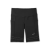 Malla Corta Running Brooks Method 8" Negro Mujer -Activa Tienda malla corta running brooks method 8 negro mujer
