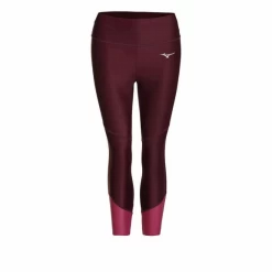 Malla Pirata Mizuno Impulse Core 3/4 Tight Burdeos Mujer -Activa Tienda malla pirata mizuno impulse core 34 tight burdeos mujer 2