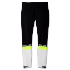 Malla Running Brooks Carbonite 7-8 Negro Flúor Blanco Mujer