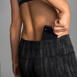 Malla Running Brooks Formation Compressive Crop Gris Mujer -Activa Tienda malla running brooks formation compressive crop gris mujer 3