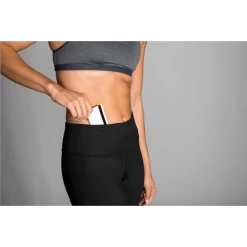 Malla Running Brooks Greenlight Essential Tight Negro Mujer -Activa Tienda malla running brooks greenlight essential tight negro mujer 3