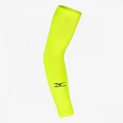 Manguitos Mizuno Armguard Amarillo Flúor Mujer