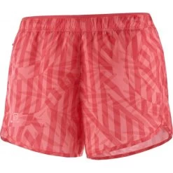 Pantalón Trail Running Salomon Agile Naranja Mujer