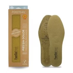 Plantillas Footgel Naranjo Hombre