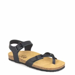 Sandalias Plakton Zomba Negro Mujer