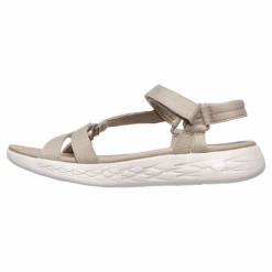 Sandalias Skechers On The Go Beige Mujer -Activa Tienda sandalias skechers on the go beige mujer 2