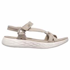 Sandalias Skechers On The Go Beige Mujer