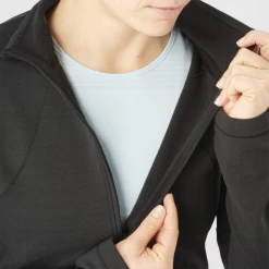 Sudadera 1/2 Cremallera Salomon Transition Hz Negro Mujer -Activa Tienda sudadera 12 cremallera salomon transition hz negro mujer 2