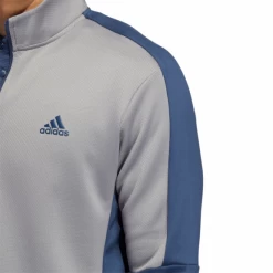 Sudadera Golf Adidas Color Block Gris Hombre -Activa Tienda sudadera golf adidas color block gris hombre 2