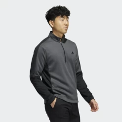 Adidas Golf Sudadera Golf Adidas Color Block Quarter Zip Gris Hombre -Activa Tienda sudadera golf adidas color block quarter zip gris hombre 2