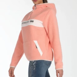 Sudadera Polar +8000 Aline Salmón Mujer -Activa Tienda sudadera polar 8000 aline salmon mujer 2