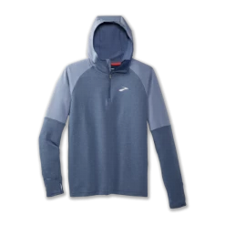 Sudadera Running Brooks Notch Thermal 2.0 Azul Hombre