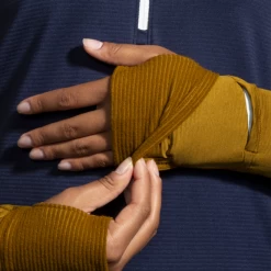 Sudadera Running Brooks Notch Thermal 2.0 Azul Marrón Mujer -Activa Tienda sudadera running brooks notch thermal 20 azul marron mujer 4