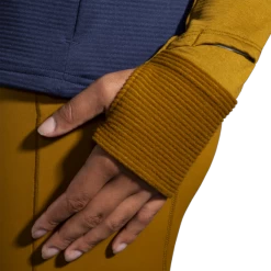 Sudadera Running Brooks Notch Thermal 2.0 Azul Marrón Mujer -Activa Tienda sudadera running brooks notch thermal 20 azul marron mujer 5